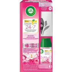 Air Wick комплект ароматизатор за стая магнолия и черешов цвят (250 мл)