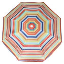 Muhler плажен чадър, различни цветове, 1.8 м, U5037 (1 бр.)