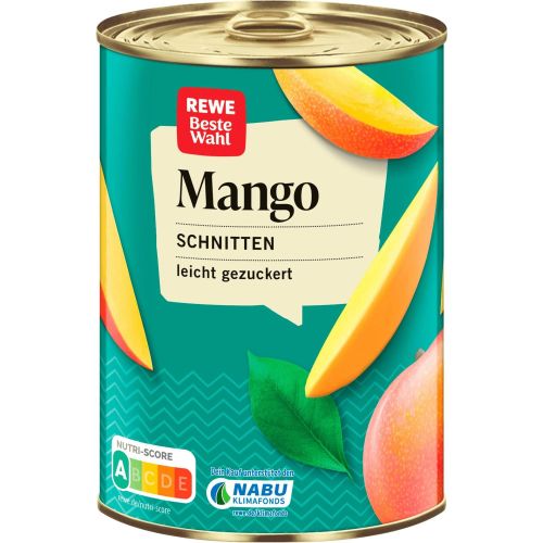 REWE компот от манго на парчета (250 г)
