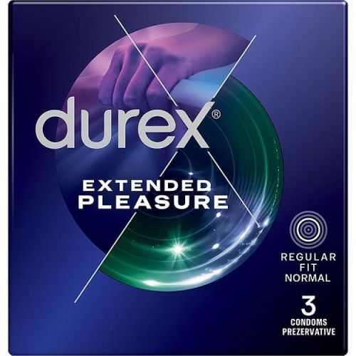 Durex презервативи Extended Pleasure (3 бр.)
