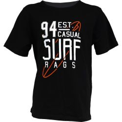 Yanev Sport Fashion мъжка тениска с щампа, Surf, черна, размер XXL