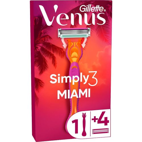 Venus Simply3 Miami самобръсначка с 4 ножчета (1 бр.)