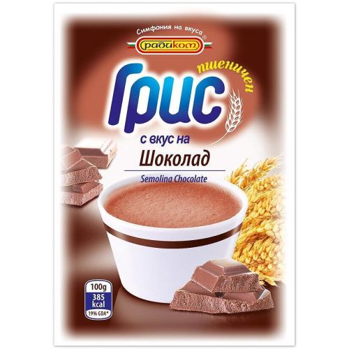 Радиком пшеничен грис с вкус на какао (100 г)