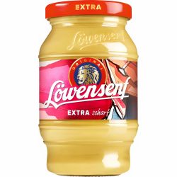 Loewensenf горчица екстра люта (250 мл)