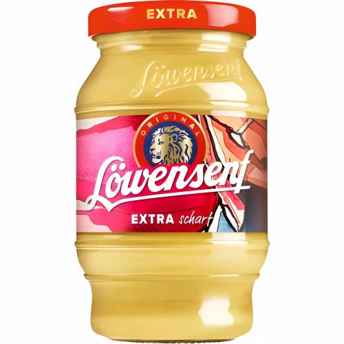 Loewensenf горчица екстра люта (250 мл)