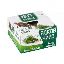 Mom's Kitchen веган ядков чийз с билки (115 г)