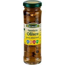 Feinkost Dittmann испански зелени маслини без костилка (60 г)