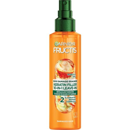 Garnier Fructis Keratin Filler 10-in-1 Leave In спрей за коса (150 мл)