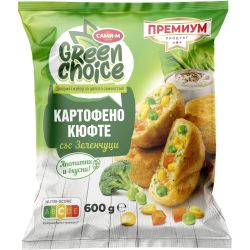 Сами-М замразени картофени кюфтета със зеленчуци (600 г)