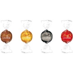 Lindt Lindor бонбониера пралини с тъмен шоколад микс (199 г)