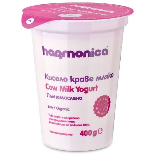 Harmonica био пълномаслено кисело мляко (400 г)
