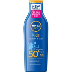 Nivea Kids Protect & Care слънцезащитен лосион, SPF50+ (200 мл)