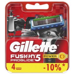 Gillette Pro Glide Power ножчета за бръснене (4 бр.)