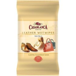 Casablanca мокри кърпи за почистване на кожени обувки (20 бр.)