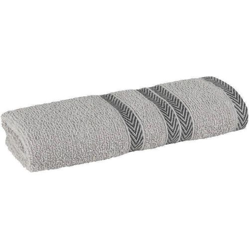 Dilios Crystal хавлиена кърпа светло сиво, размер 70 см х 140 см