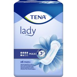 Tena Lady Slim Maxy урологични подложки (6 бр.)