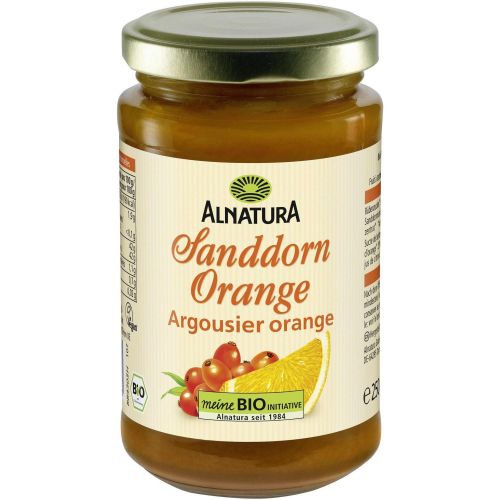 Alnatura био плодов спред от морски зърнастец и портокал (250 г)