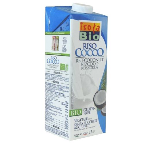 Isola Bio био напитка ориз и кокос, без глутен (1 л)