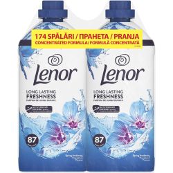Lenor Spring омекотител, 174 пранета, 2 бр. х 1.827 л (3.654 л)
