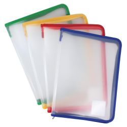 Spree папка А4 с цип, мат, цветът може да варира (1 бр.)