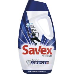 Savex Premium Odor течен перилен препарат, 38 пранета (1.71 л)