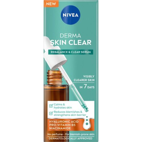Nivea Derma Skin Clear серум против несъвършенства (30 мл)
