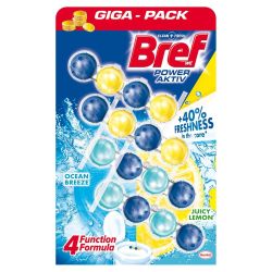 Bref Power Aktiv ароматизатор за тоалетна океан, 4 бр. х 50 г (200 г)