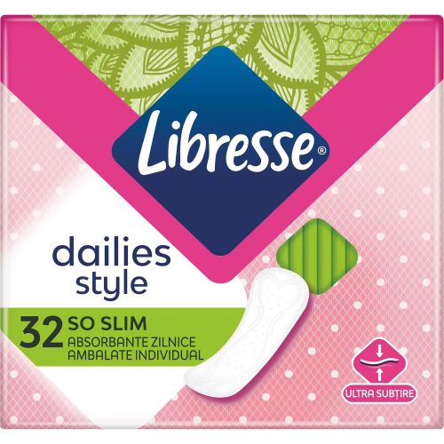 Libresse Dailies Style So Slim ежедневни превръзки, единично опаковани (32 бр.)