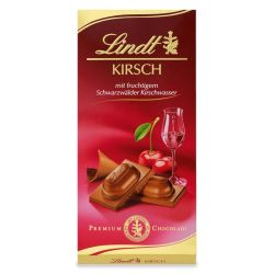 Lindt шоколад с череша (100 г)