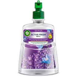 Air Wick Active Fresh Lavender Fields & Blue Bells ароматизатор за стая резервен пълнител за автоматичен апарат (228 мл)