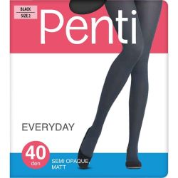 Penti Everyday Micro чорапогащник, 40 Black, размер 2 (1 бр.)