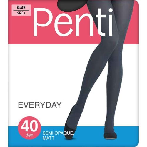 Penti Everyday Micro чорапогащник, 40 Black, размер 2 (1 бр.)
