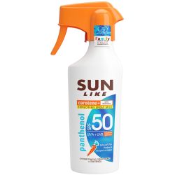 Sun Like Family Panthenol слънцезащитно спрей мляко SPF 50 (250 мл)
