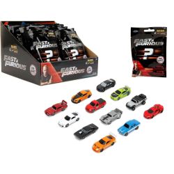 Nano количка Fast & Furious, 4 см, цена за 1 бр. (1 бр.)
