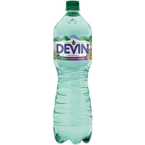 Devin газирана вода цитрус и маракуя (1.5 л)