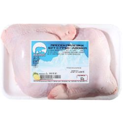 Nanuk пресен пилешки бут с гръб - двойка, на килограм (1 кг)