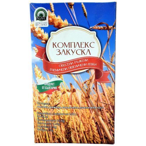 Столетник комплекс закуска с овесени, ръжени, ечемични и пшенични ядки (400 г)