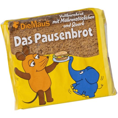Die Maus пълнозърнест хляб с извара и моркови (250 г)