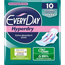 Everyday Hyperdry Normal дамски превръзки (10 бр.)