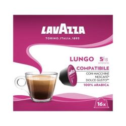 Lavazza Lungo 100% Arabica кафе капсули съвместими с Dolce Gusto (16 бр.)