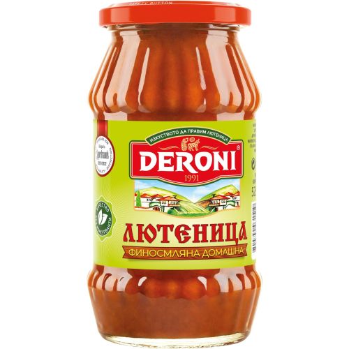 Deroni лютеница домашна (525 г)