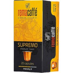 RemaCaffe Premium Selection Supremo кафе капсули, съвместими с Nespresso (20 бр.)
