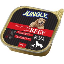 Jungle пастет за кучета от телешко месо (300 г)
