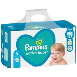 Pampers Active Baby Mega Box пелени Junior 5, 11 - 16 кг (110 бр.)