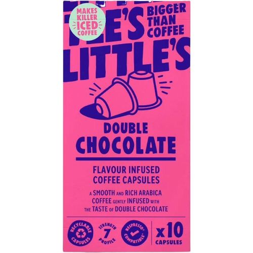 Little's кафе капсули с вкус двоен шоколад, съвсместимо с Nespresso (10 бр.)
