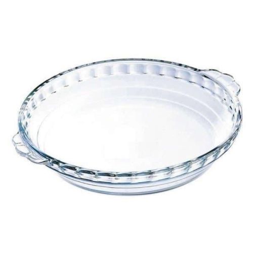 Pyrex стъклена форма за пай с дръжки, 1.3 л, 26 см х 23 см (1 бр.)