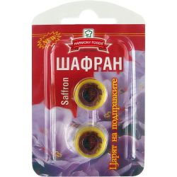 Harmony Foods шафран, 2 бр. х 0.1 г (0.2 г)