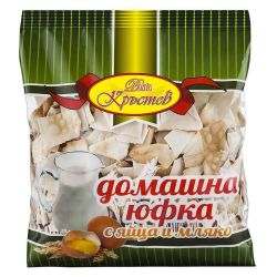Кръстев домашна юфка с яйца и мляко (200 г)
