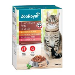 ZooRoyal котешка храна с 4 вида месо (680 г)