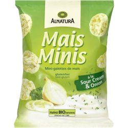 Alnatura био мини царевичен снакс с лук (50 г)